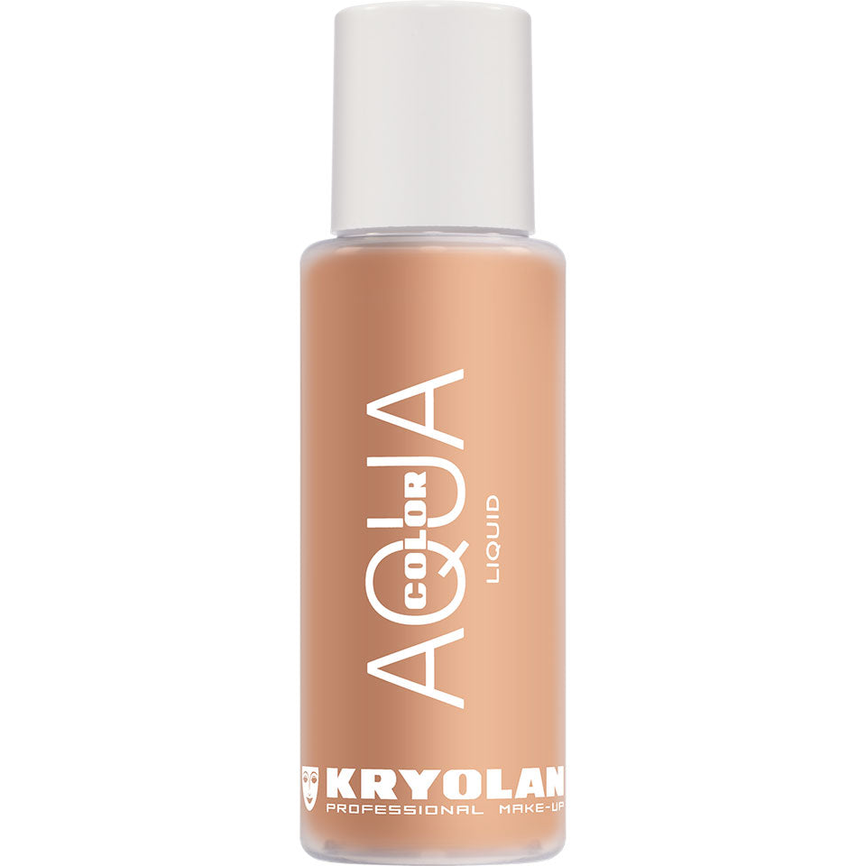 KRYOLAN Aquacolor Liquid 8 W – Flüssige Face- & Bodyfarbe, 150ml, Flasche