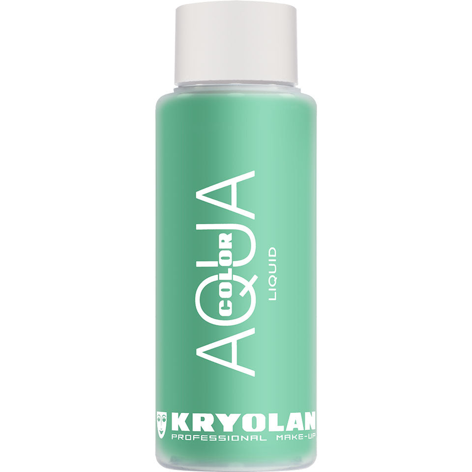 KRYOLAN Aquacolor Liquid green 42 – Farbintensive Fluidfarbe, 30ml, Flasche