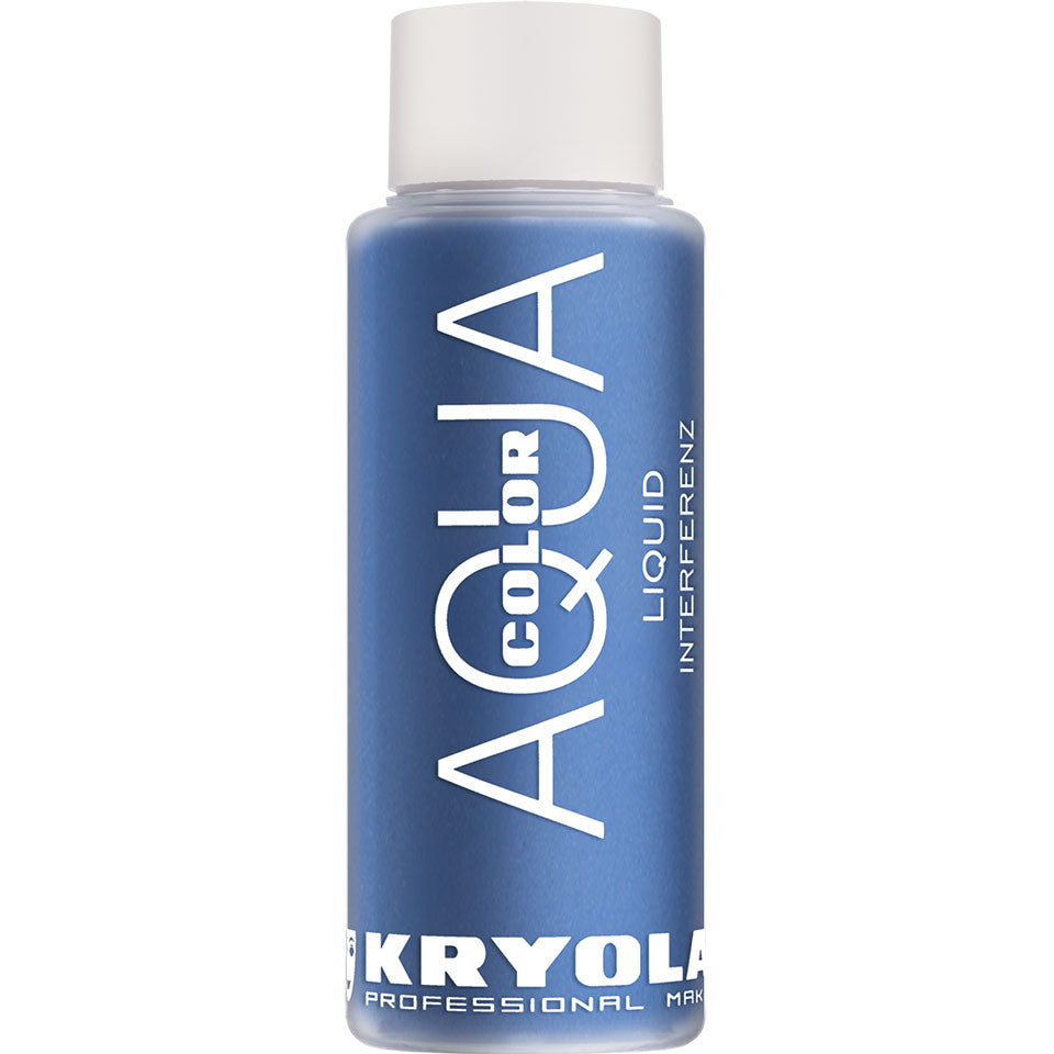 KRYOLAN Aquacolor Liquid Interferenz 483G – flüssiges Perlglanz-Make-up, 30ml, Flasche