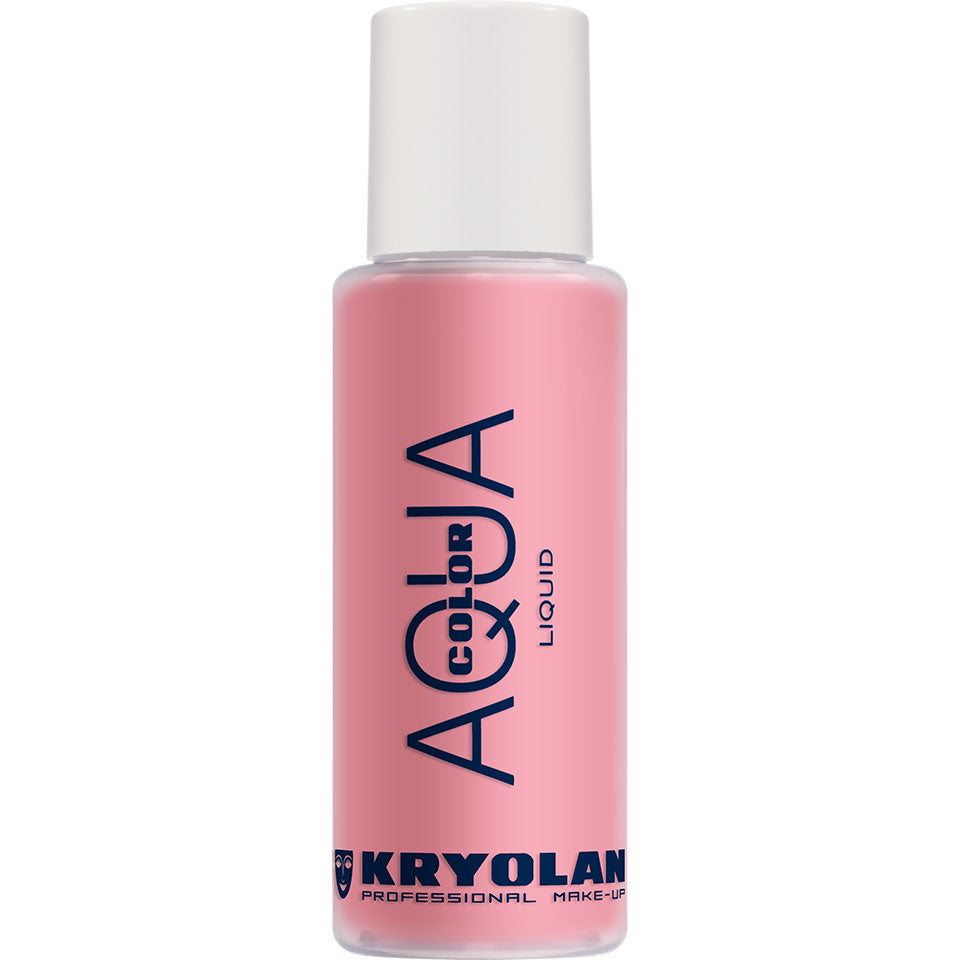 KRYOLAN Aquacolor Liquid pink – Flüssige Face- & Bodyfarbe, 150ml, Flasche