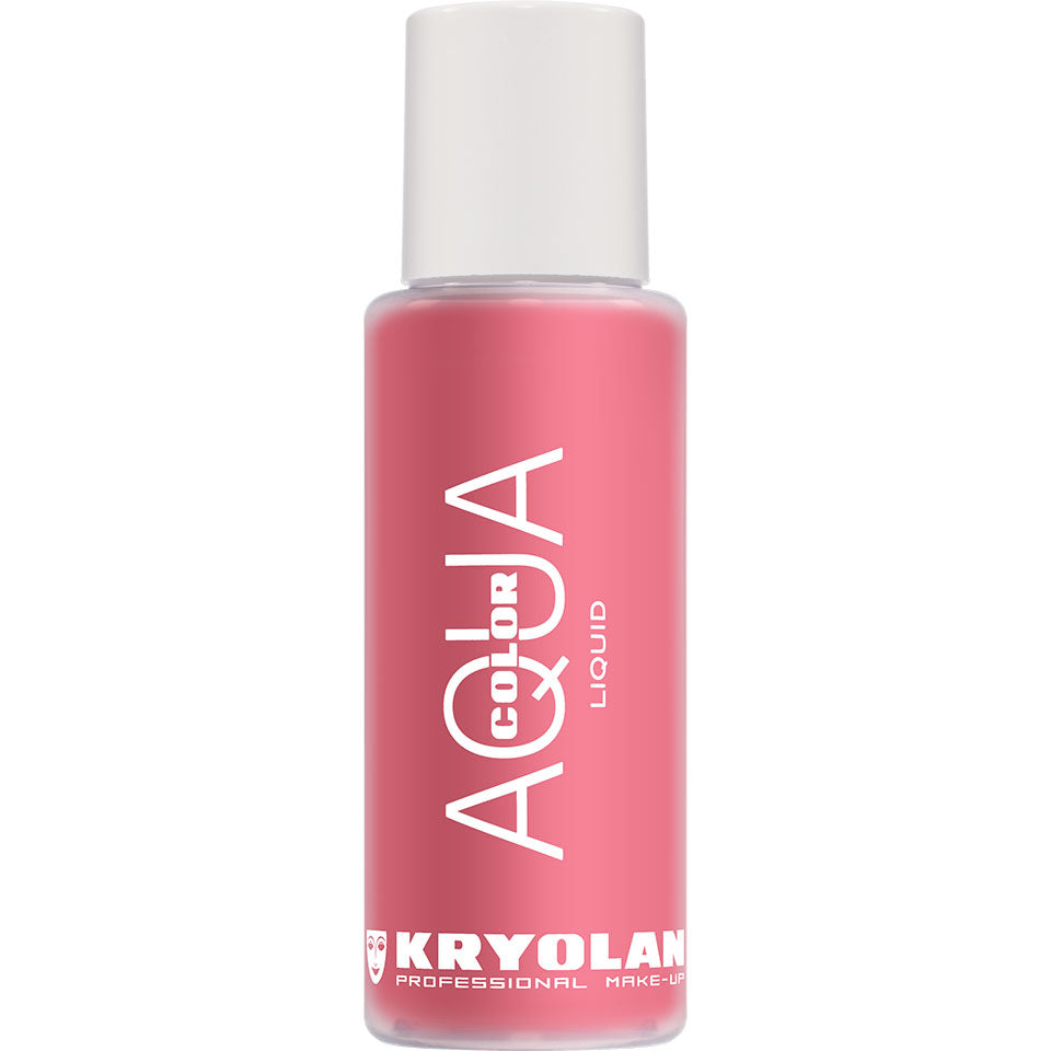 KRYOLAN Aquacolor Liquid R 21 – Flüssige Face- & Bodyfarbe, 150ml, Flasche