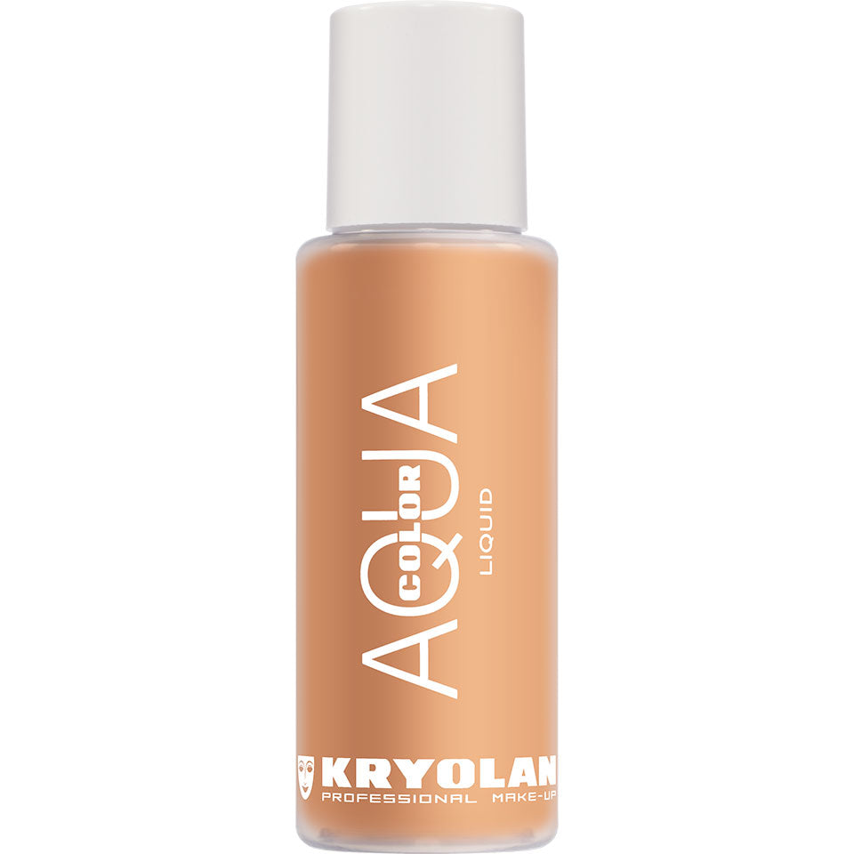 KRYOLAN Aquacolor Liquid terracotta – Flüssige Face- & Bodyfarbe, 150ml, Flasche