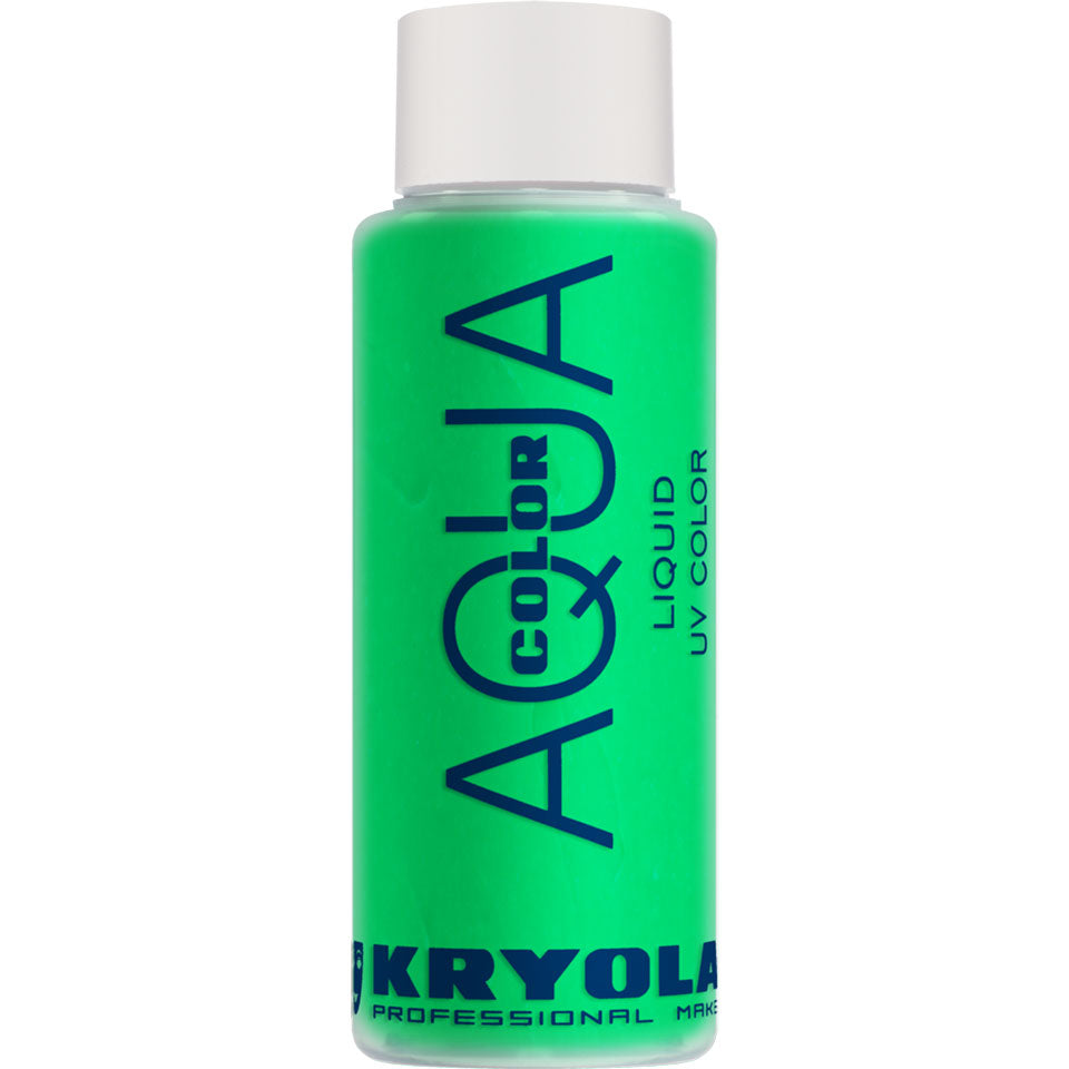 KRYOLAN Aquacolor Liquid UV Color green – Flüssige UV-Farbe, 30ml