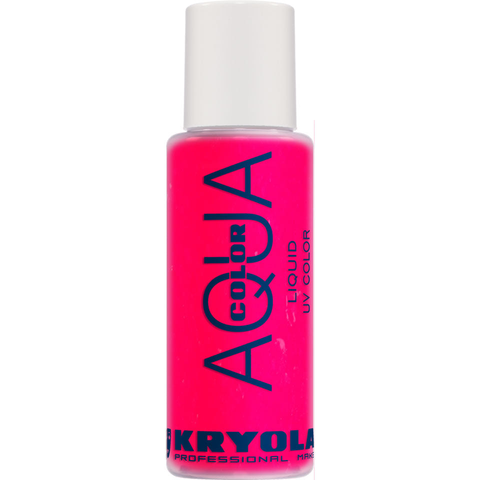 KRYOLAN Aquacolor Liquid UV Color pink – Flüssige UV-Farbe, 150ml