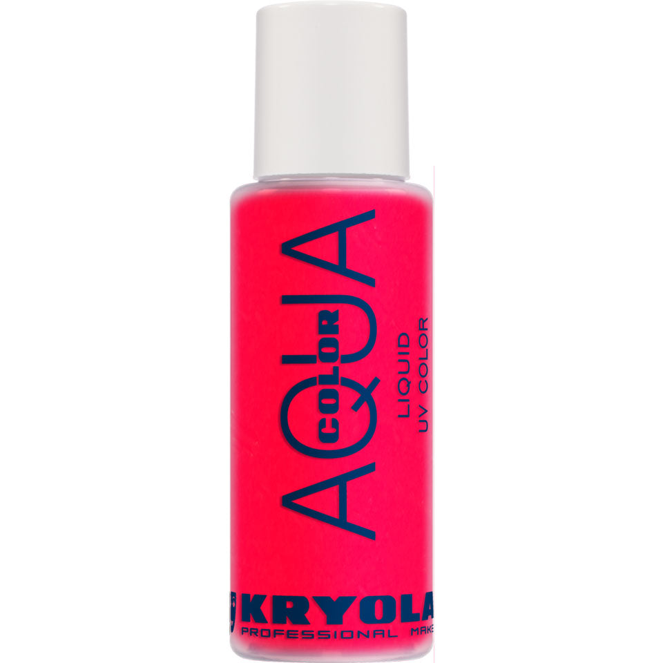KRYOLAN Aquacolor Liquid UV Color red – Flüssige UV-Farbe, 150ml