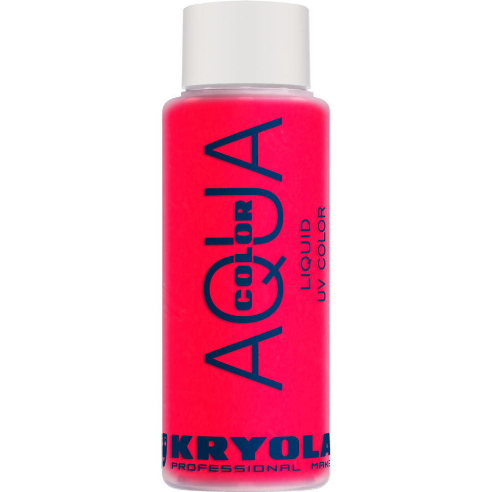 KRYOLAN Aquacolor Liquid UV Color red – Flüssige UV-Farbe, 30ml