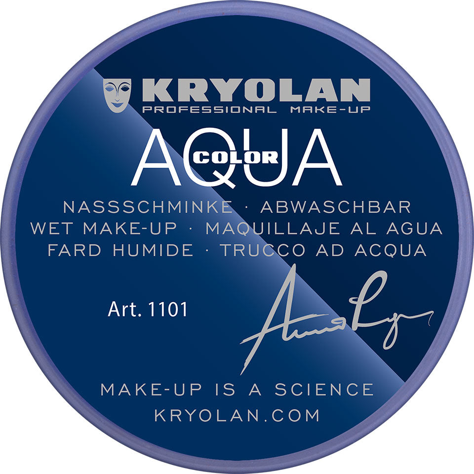 KRYOLAN Aquacolor purple – Kompaktschminke für Gesicht und Körpe, 8ml