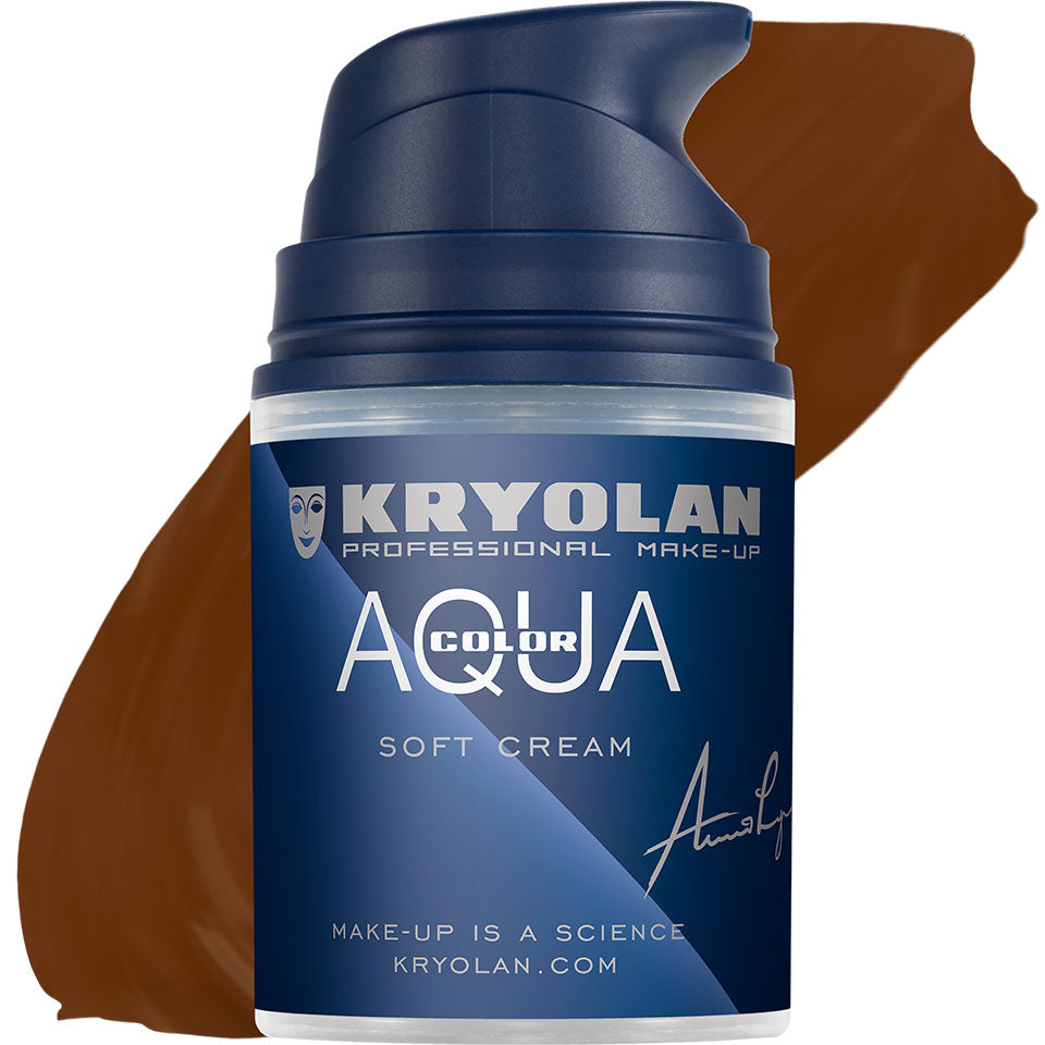 KRYOLAN Aquacolor Soft Cream 043 – Liquid Face & Bodypaint, 50ml, Pumpspender