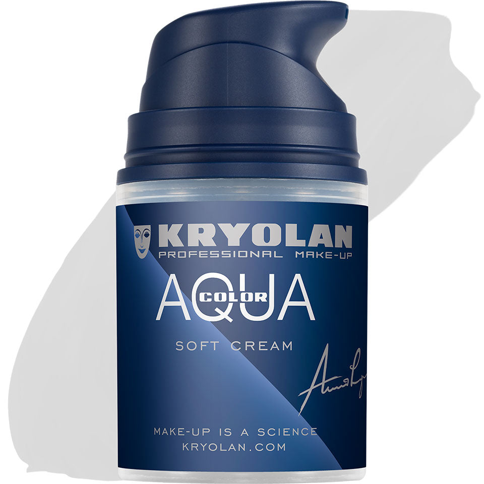 KRYOLAN Aquacolor Soft Cream 070 – Liquid Face & Bodypaint, 50ml, Pumpspender