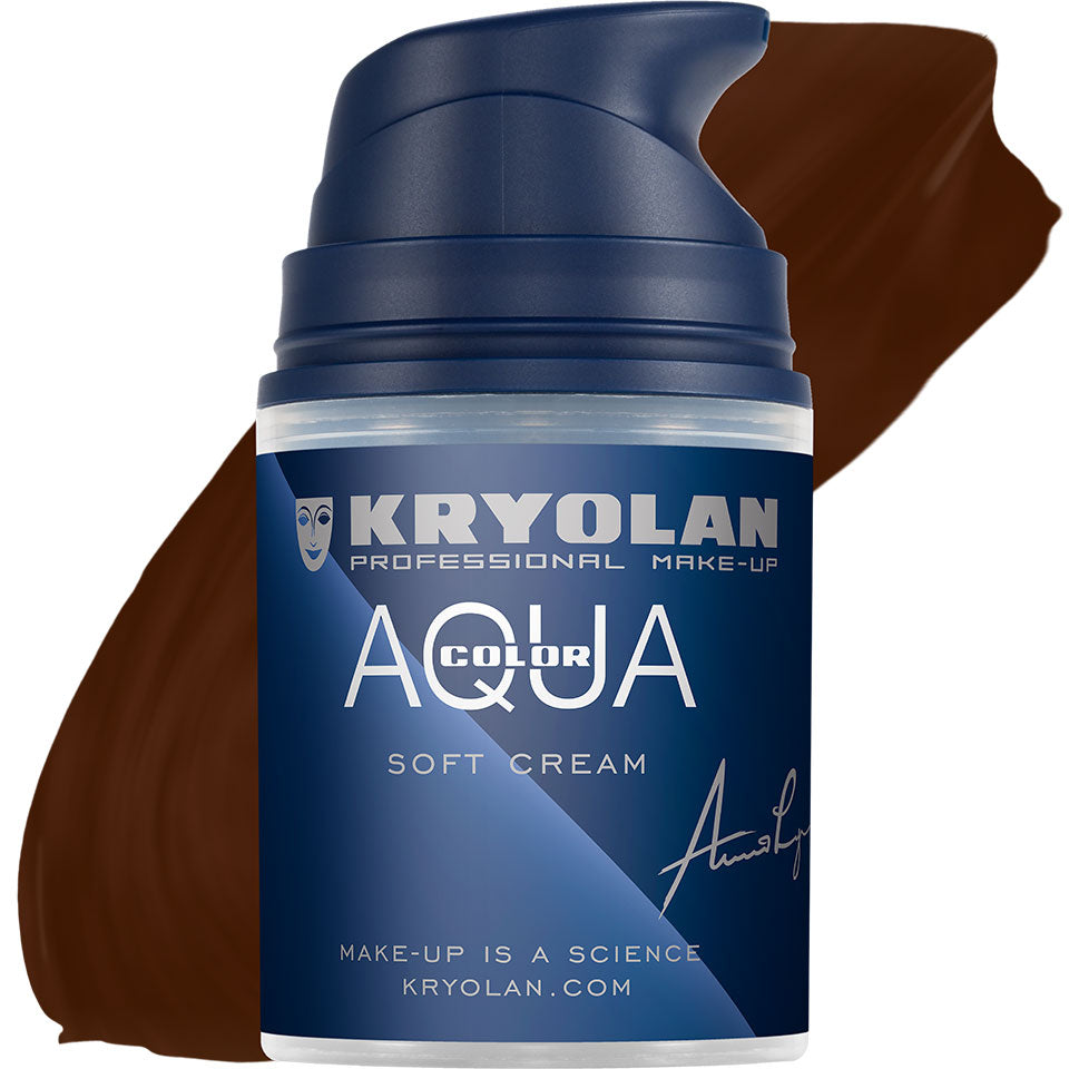 KRYOLAN Aquacolor Soft Cream 101 – Liquid Face & Bodypaint, 50ml, Pumpspender