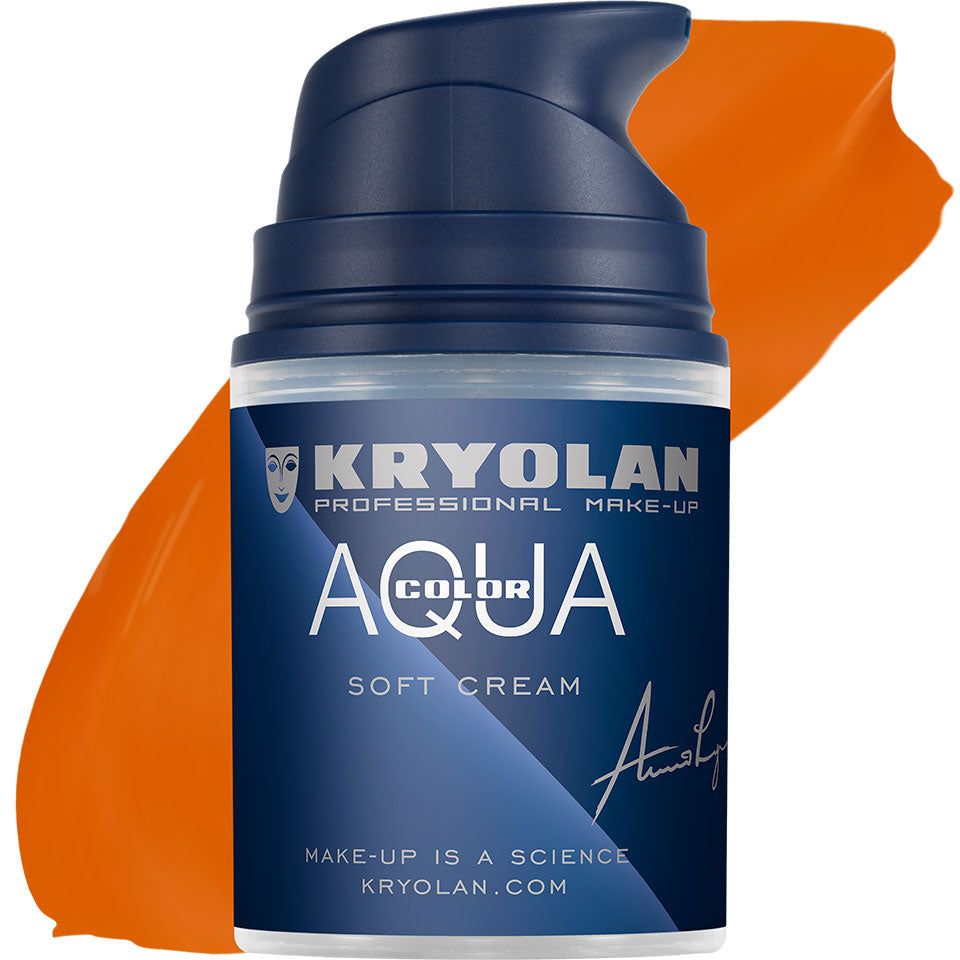 KRYOLAN Aquacolor Soft Cream 288 – Liquid Face & Bodypaint, 50ml, Pumpspender