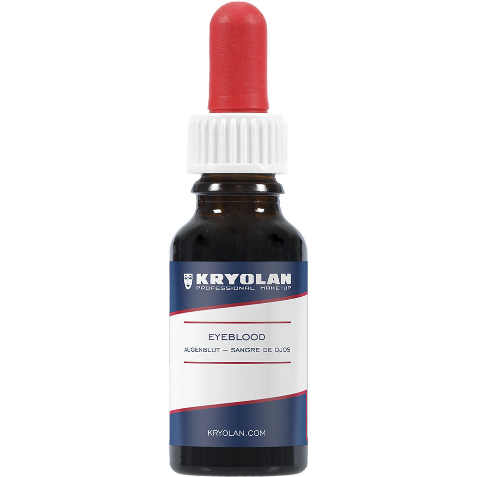 KRYOLAN Augenblut  – für Film, Theater & Halloween, 20ml, Pipettenflasche