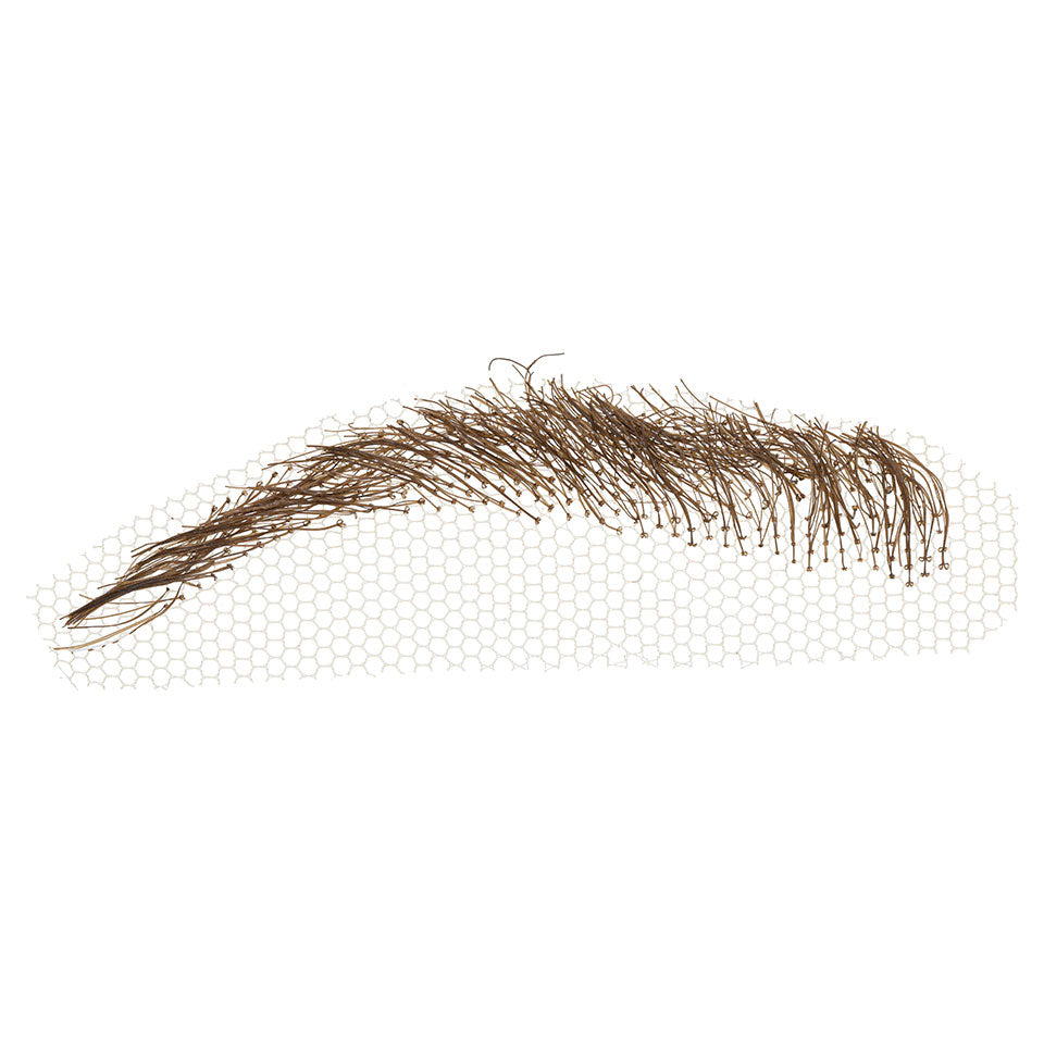 KRYOLAN Augenbrauen # 2 darkblond – Handgeknüpfte Synthetik-Augenbrauen, 1Paar