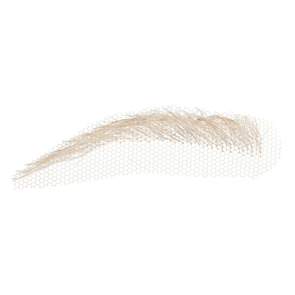 KRYOLAN Augenbrauen # 2 lightblond – Handgeknüpfte Synthetik-Augenbrauen, 1Paar