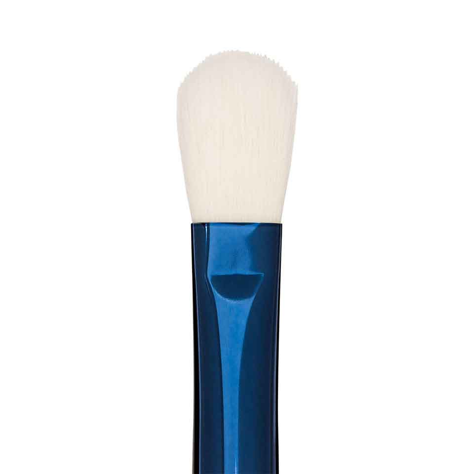 KRYOLAN Blue Master Eye Shadow Blending Brush, 1stk, Detailansicht Pinselkopf