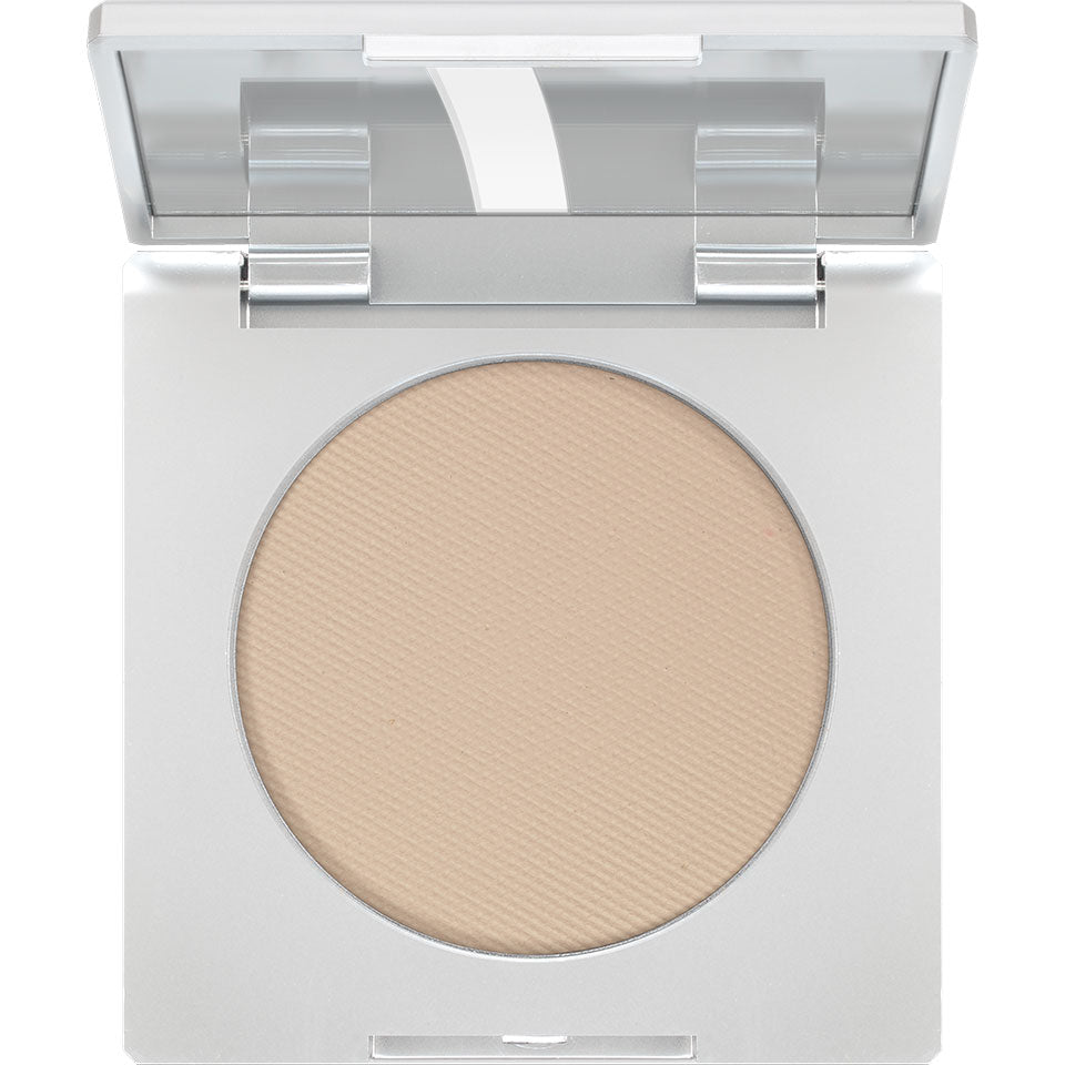 KRYOLAN Blusher highlight – hochpigmentierter gepresster Puderlidschatten, 2,5g, Dose offen
