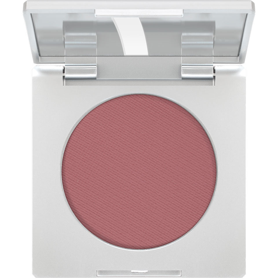 KRYOLAN Blusher rosewood – hochpigmentierter gepresster Puderlidschatten, 2,5g, Dose offen