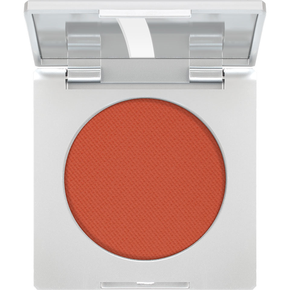 KRYOLAN Blusher T1 – hochpigmentierter gepresster Puderlidschatten, 2,5g, Dose offen