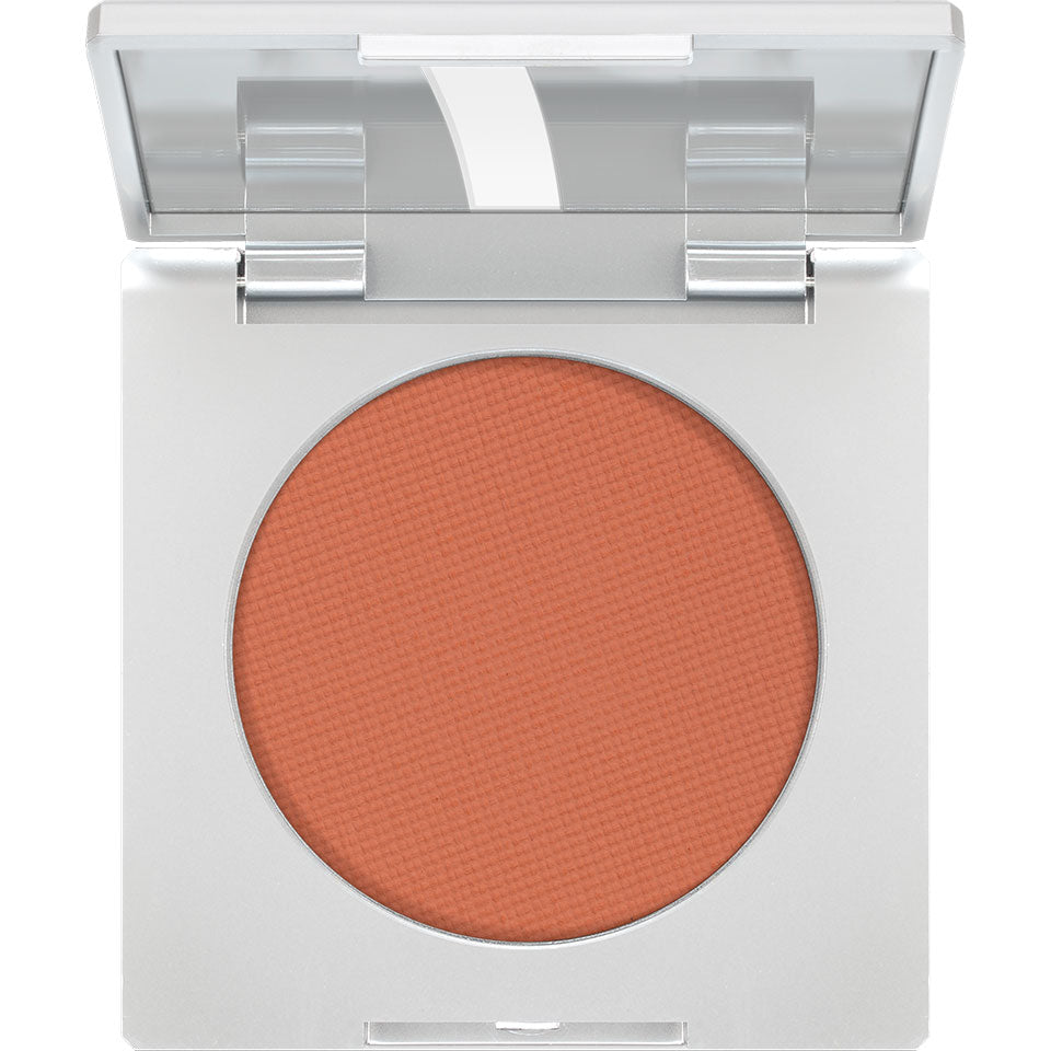 KRYOLAN Blusher TC1 – hochpigmentierter gepresster Puderlidschatten, 2,5g, Dose offen