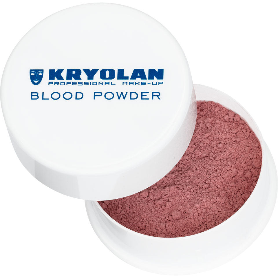 KRYOLAN Blutpuder dark – für realistische Bluteffekte, 10g, Dose offen