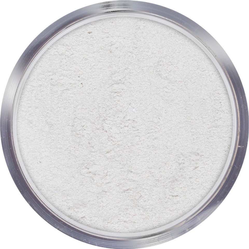 KRYOLAN Body Make-up Powder Iridescent silver – loser Schimmerpuder, 15g