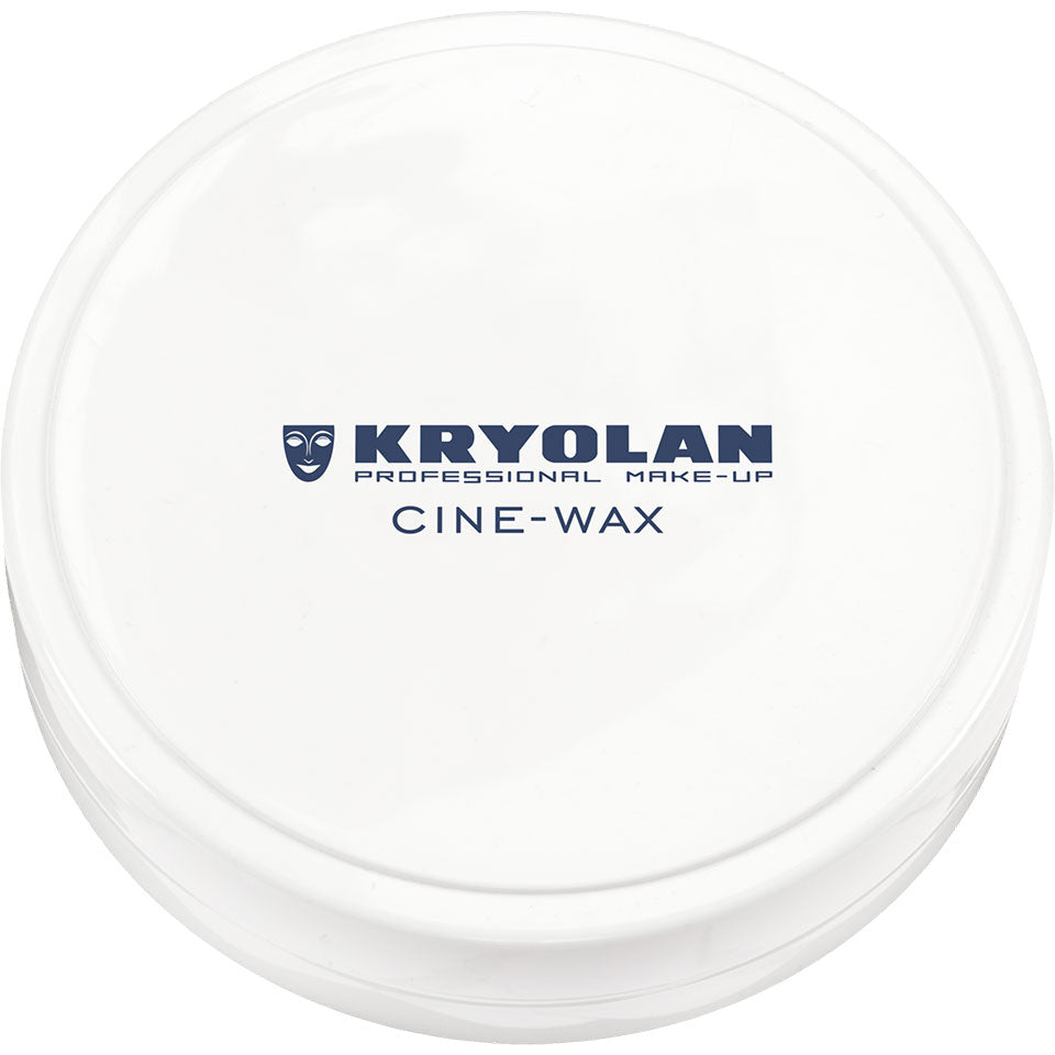 KRYOLAN Cine-Wax  – Modellierwachs für feine 3D-Effekte, 100g, Dose geschlossen Seitenansicht