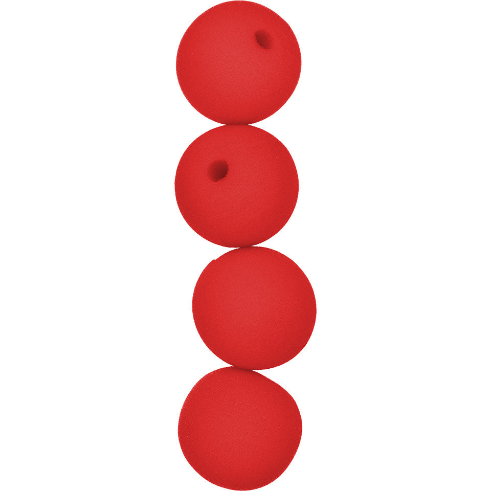 KRYOLAN Clownnase Schaumstoff , 4stück