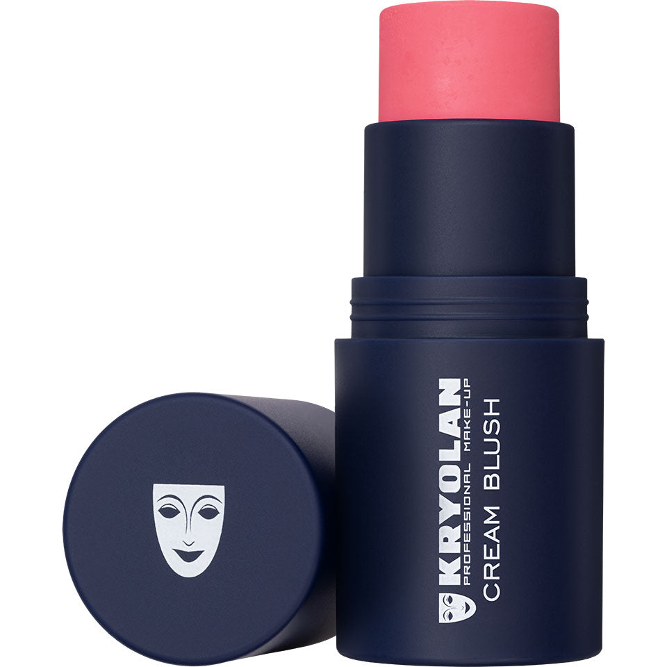 KRYOLAN Cream Blush Stick vintage rose – Cremiges Rouge mit frischem Glow, 4,5g, Drehstick offen