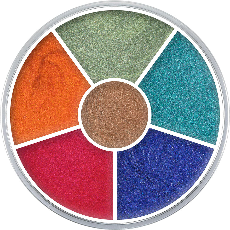 KRYOLAN Cream Color Circle Interferenz sense – Perlglanz Cremefarben für Gesicht & Körper, 30g