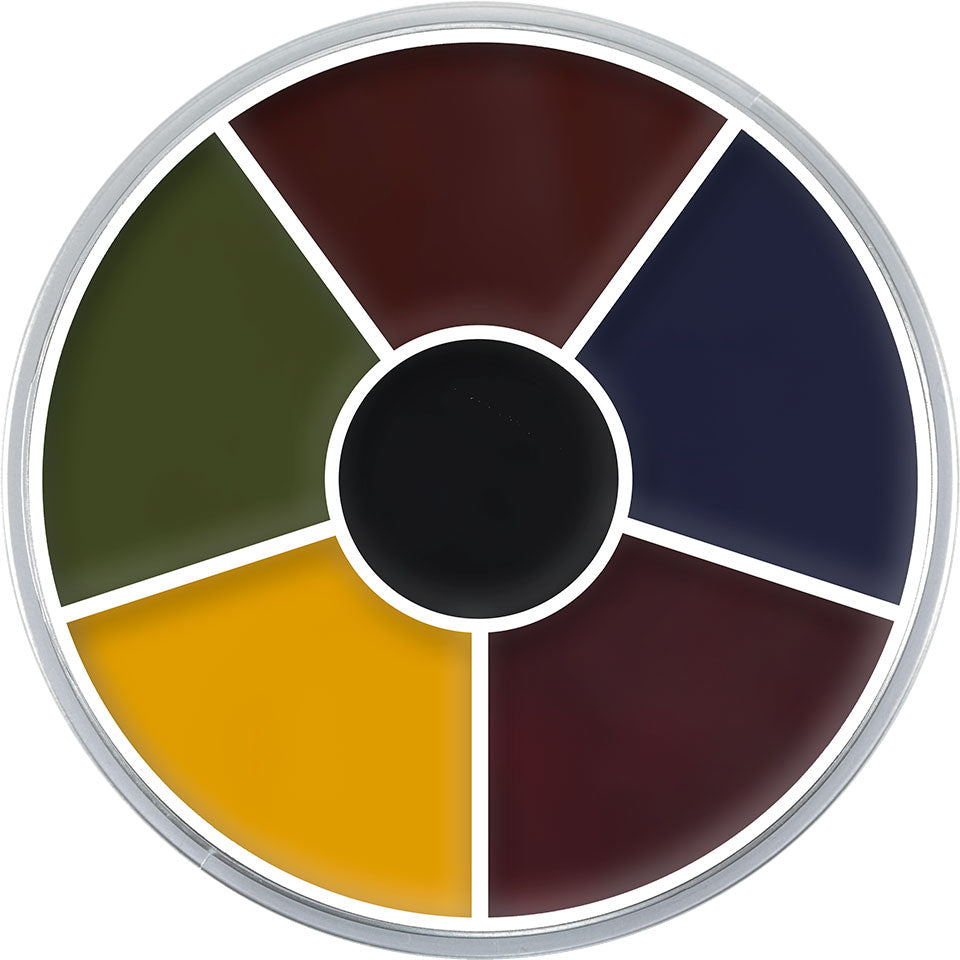KRYOLAN Cream Color FX – 6 cremige Farben für starke Effekte, 30g