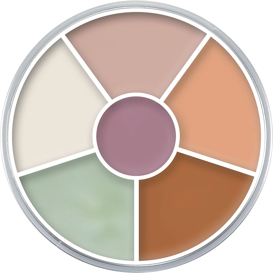 KRYOLAN Cream Color Kl – 6 cremige Farben für starke Effekte, 30g