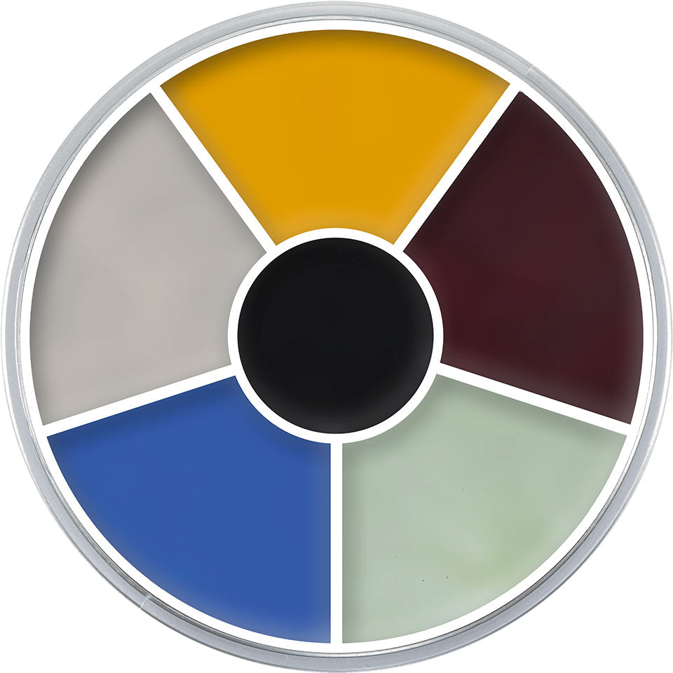 KRYOLAN Cream Color Monster – 6 cremige Farben für starke Effekte, 30g