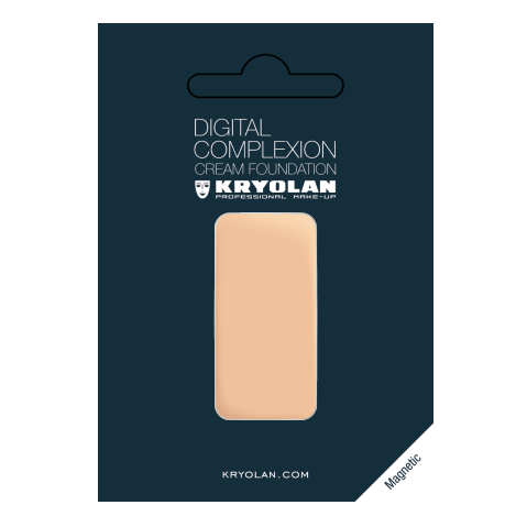 KRYOLAN Digital Complexion Cream Foundation REFILL – Nachfüllgodet für Profi-Paletten, 1,75g, in Blisterkarte 