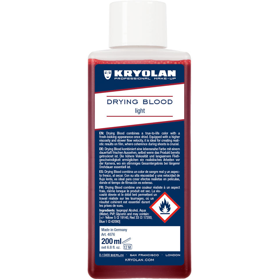 KRYOLAN Drying Blood light – für Film & Spezialeffekte, 200ml
