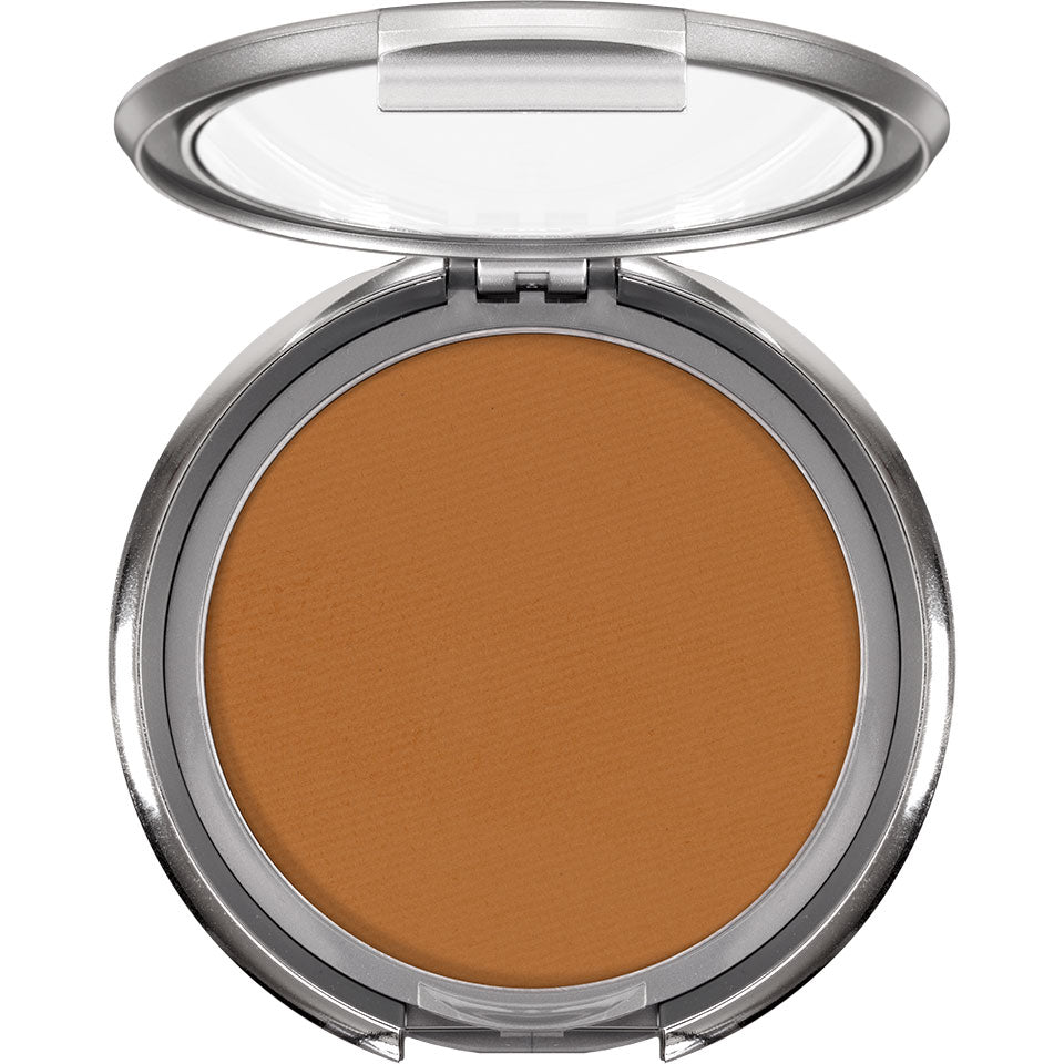 KRYOLAN Dual Finish – Kompaktpuder Foundation, 10g, Spiegeldose Farbe OB3