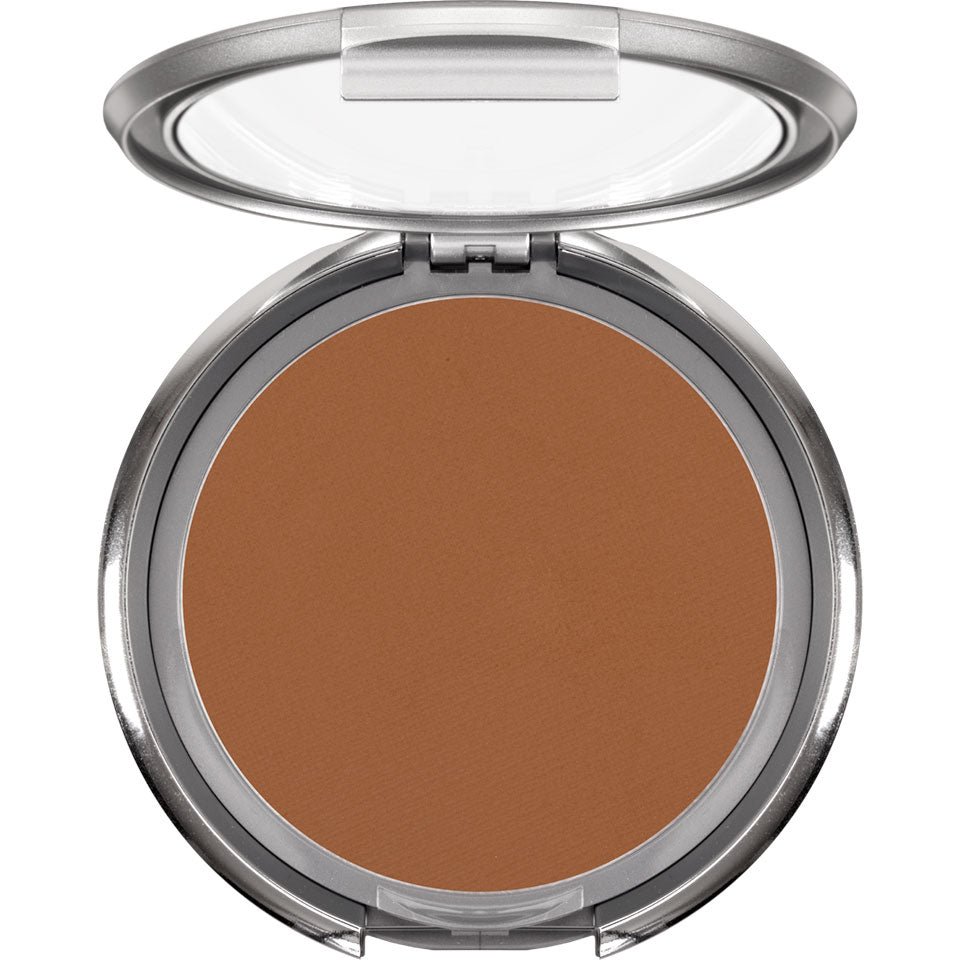 KRYOLAN Dual Finish – Kompaktpuder Foundation, 10g, Spiegeldose Farbe OB4