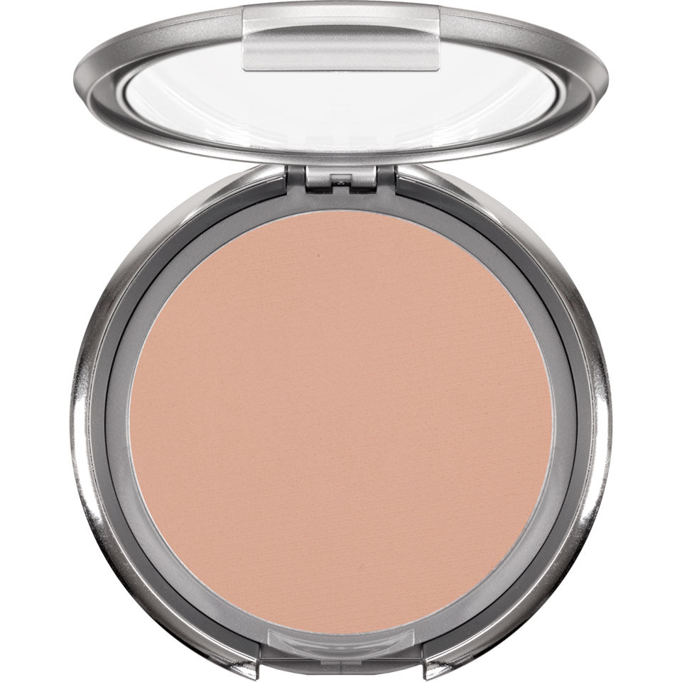 KRYOLAN Dual Finish 1W – gepresste Puderfoundation, 10g, Spiegeldose offen