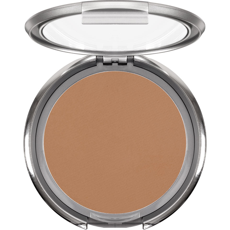 KRYOLAN Dual Finish NB1 – gepresste Puderfoundation, 10g, Spiegeldose offen