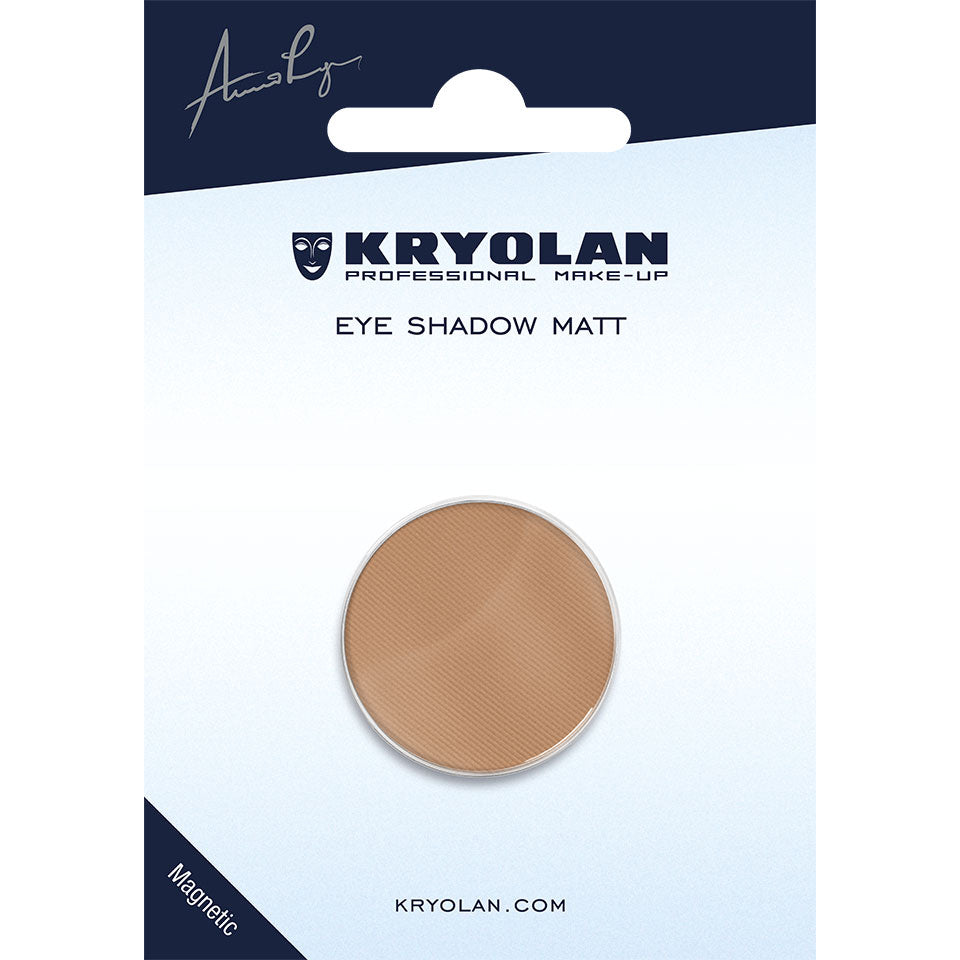 KRYOLAN Eye Shadow Matt Nachfüller bamboo – ⌀ 27mm, magnetisch, 1.5g