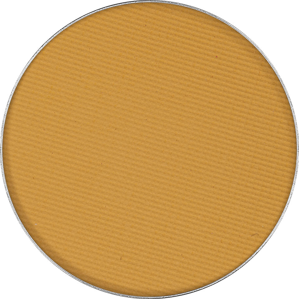 KRYOLAN Eye Shadow Matt Nachfüller banana – ⌀ 36mm, magnetisch, 2.5g