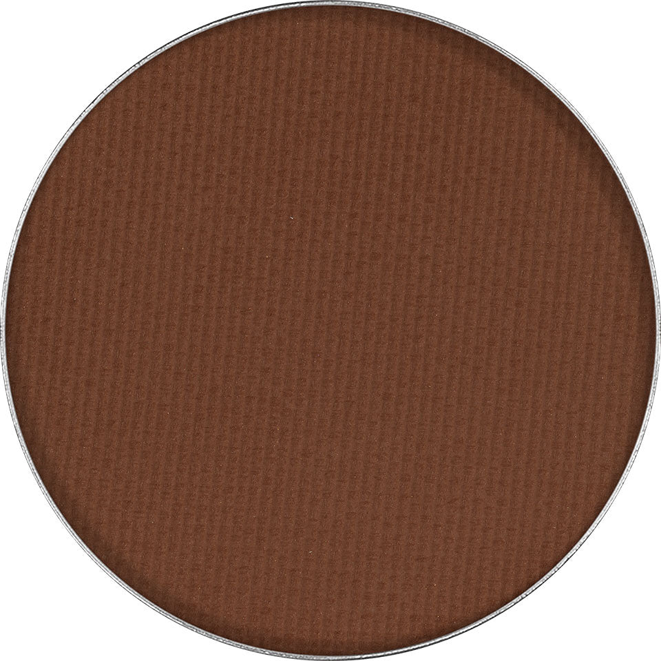 KRYOLAN Eye Shadow Matt Nachfüller chocolate – ⌀ 36mm, magnetisch, 2.5g