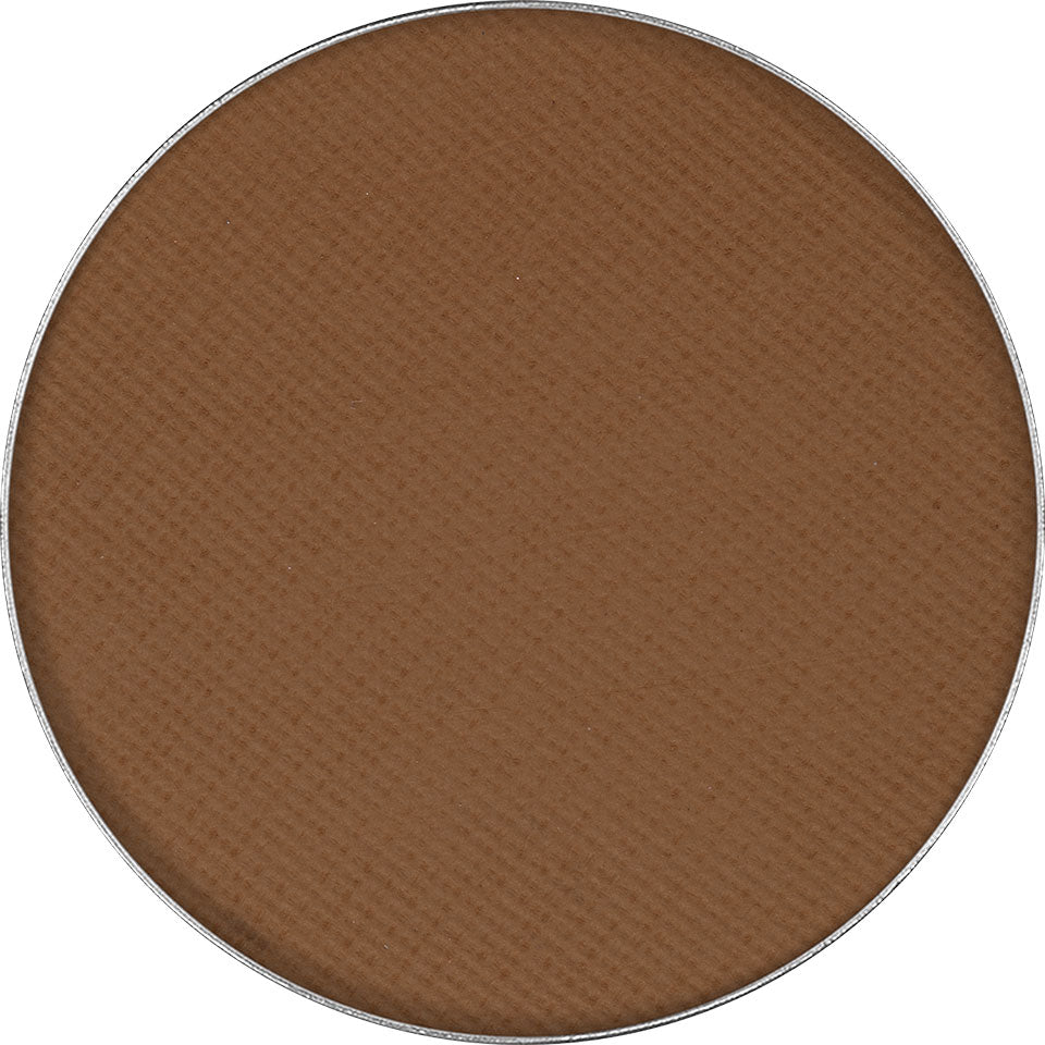 KRYOLAN Eye Shadow Matt Nachfüller cigar – ⌀ 36mm, magnetisch, 2.5g