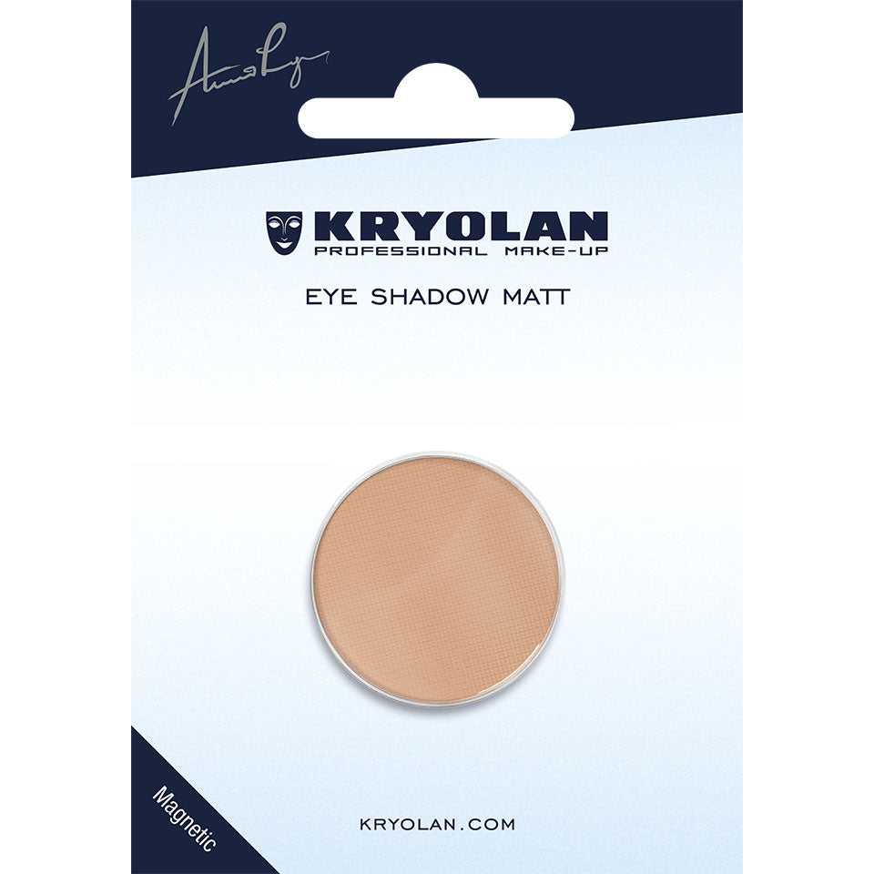 KRYOLAN Eye Shadow Matt Nachfüller cream – ⌀ 27mm, magnetisch, 1.5g
