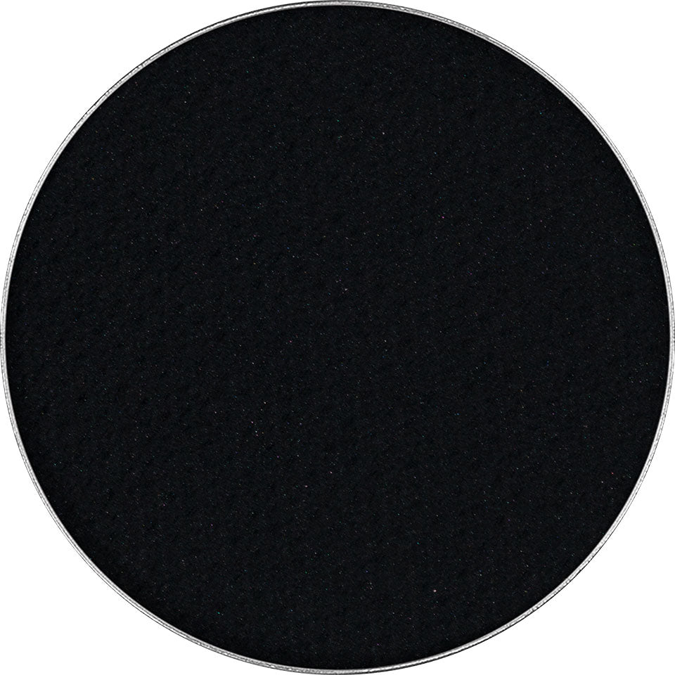 KRYOLAN Eye Shadow Matt Nachfüller deep black – ⌀ 36mm, magnetisch, 2.5g
