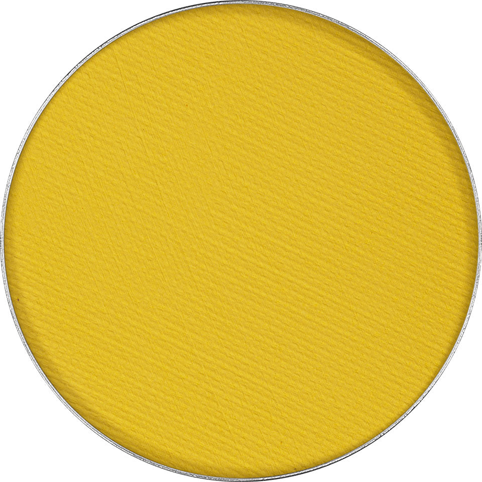KRYOLAN Eye Shadow Matt Nachfüller lemon – ⌀ 36mm, magnetisch, 2.5g