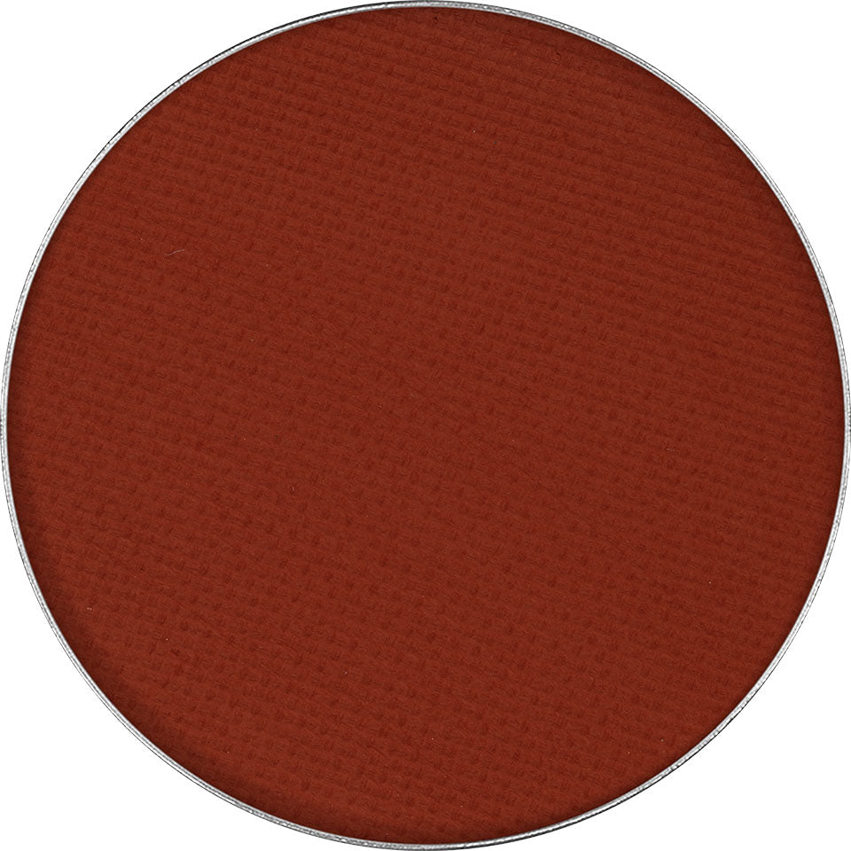 KRYOLAN Eye Shadow Matt Nachfüller mahogany – ⌀ 36mm, magnetisch, 2.5g