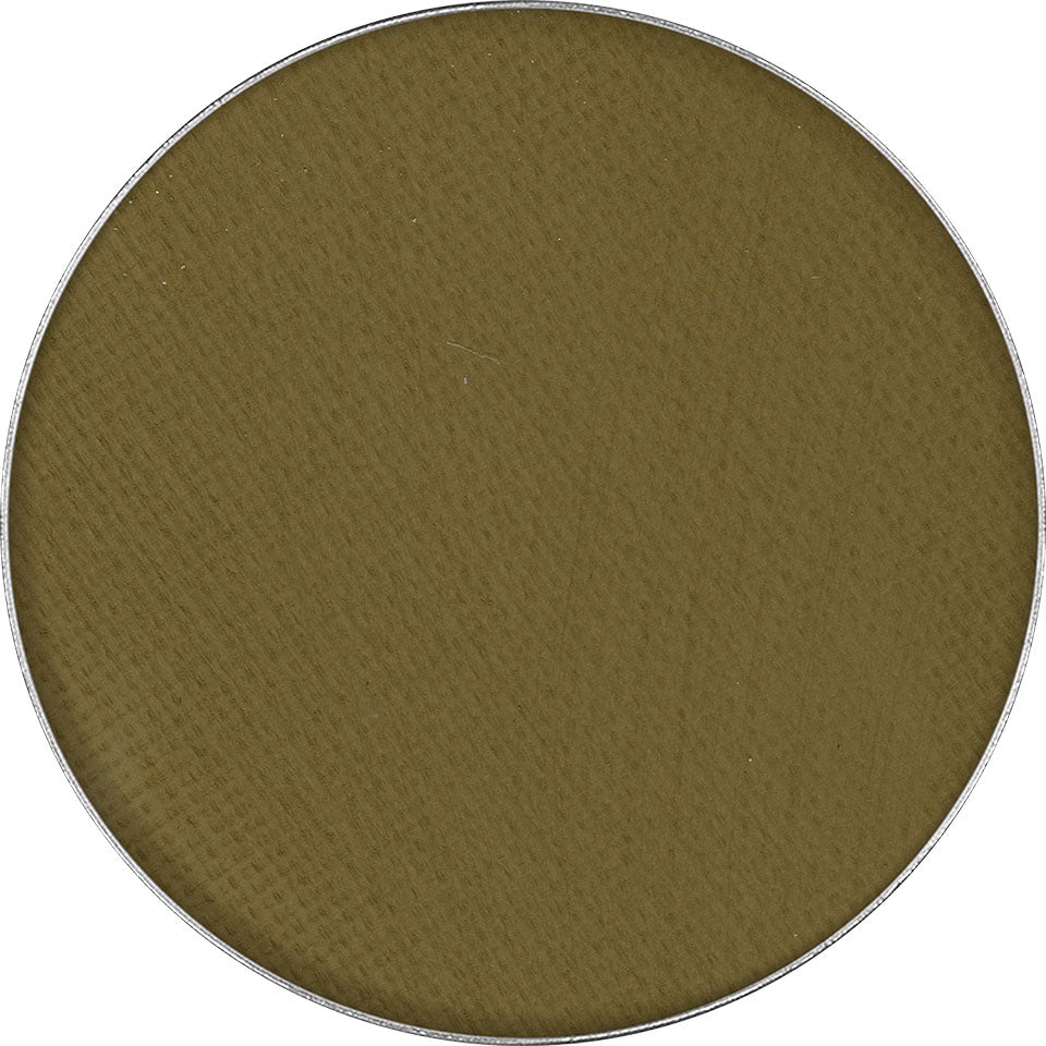 KRYOLAN Eye Shadow Matt Nachfüller moss – ⌀ 36mm, magnetisch, 2.5g