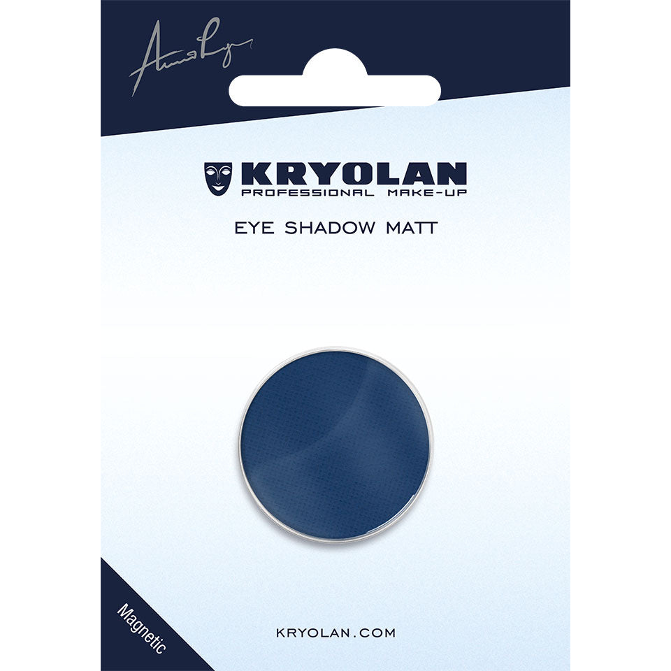 KRYOLAN Eye Shadow Matt Nachfüller night blue – ⌀ 27mm, magnetisch, 1.5g