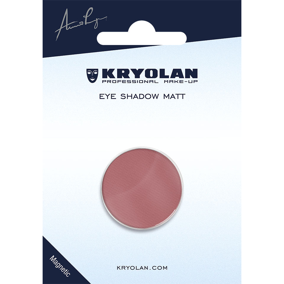 KRYOLAN Eye Shadow Matt Nachfüller rosewood – ⌀ 27mm, magnetisch, 1.5g