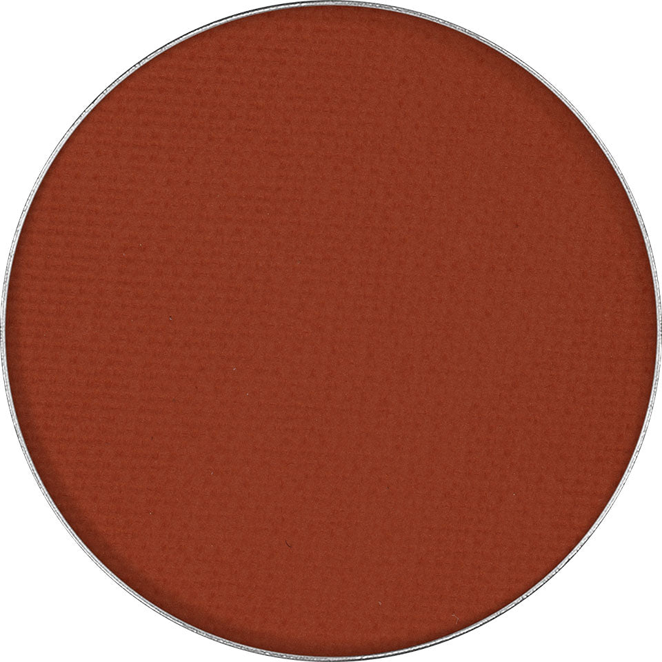 KRYOLAN Eye Shadow Matt Nachfüller shading brown – ⌀ 36mm, magnetisch, 2.5g